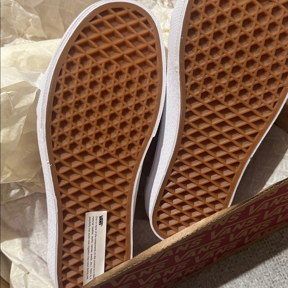 Vans Women's Metallic Lavender Sneakers - Picture 3 of 4